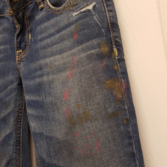 Jeans with painted design , NWOT! Bundle and Save! - Picture 3 of 7